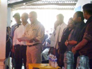 Presidente da República, José Ramos Horta, entrega os certificados de Biogás aos formandos