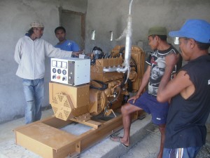 Gerador 300x225 Enerjia Renovável: Timor Leste aposta iha Biogás