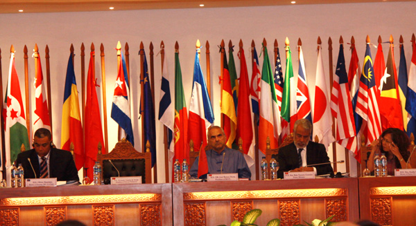 Sessão de abertura do Diálogo Internacional de Díli