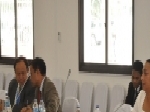 Sua Exelênsia Sra. Maria Domingas F. Alves, Ministra  Solidaridade Sosial, Sr. Julio Tomas Pinto Sekretariu Estadu Defeza no representante delegadu husi Nepal iha Konferensia G7 + Estadu Frázeis