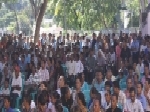 A população do sub-distrito Baucau participam no consultação do Plano Estratégeico do Desenvolvimento Nacional no Salão Paroquia da Igreja de Baucau no dia 27 de Abril de 2010.