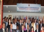 Foto de grupo dos VIPs e Chefes de Delegação