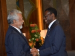 Prime Minister on a Work Visit to Equatorial Guinea - with President Teodoro Obiang Nguema Mbasogo (1) 