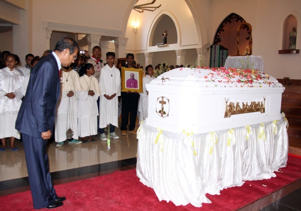 Cerimónia fúnebre de Sua Excelência Reverendíssima, Dom Alberto Ricardo da Silva, 6 de abril de 2015   