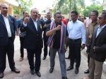 Primeiro-Ministro despede-se dos atletas timorenses que participam no Sea Games, na sede da Secretaria de Estado da Juventude e Desporto, no dia 26 de maio de 2015