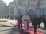 Primeiro-Ministro de Timor-Leste, Rui Maria de Araújo, e o Cardeal Secretário de Estado do Vaticano, Pietro Parolin, assinam o acordo que estabelece o quadro jurídico das relações da República Democrática de Timor-Leste com a Santa Sé e a Igreja Católica