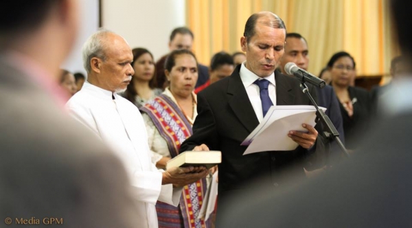 The President and Commissioners of Civil Service were sworn into office by the Prime Minister