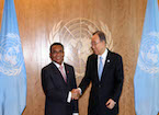 PM encontro Ban Ki-Moon