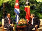Official Visit of the Prime Minister, Rui Maria de Araújo, to Cuba from October 2nd to October 8th