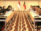 Reuniao fronteiras marítimas com Indonesia 140x105 Timor Leste e a Indonésia realizaram segunda reunião de consulta sobre fronteiras marítimas