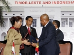 Visit of the President of the Republic of Indonesia, Joko Widodo, to the Government Palace
