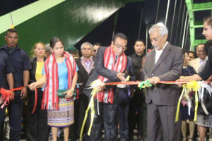  Inauguração da ponte Noefefan em Oe Cusse Ambeno