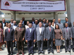 Presentation ceremony for the "Portrait of the mandate of the Sixth Constitutional Government" on the 4th of August, at the Ministry of Foreign Affairs and Cooperation