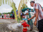 Prime Minister inaugurates drinking water supply system in Pante Macasar