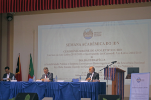 IMG 7778 300x200 IDN promotes debate on Strategy and honors Xanana Gusmão within the academic week of the institute