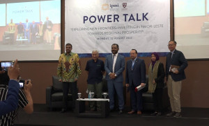  Minister Fidelis Magalhães ends his official visit to Indonesia where he held several high level meetings and lectures at Jakarta universities