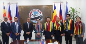  Vice Primeiro Ministro Kalbuadi Lay Reforça Relações de Cooperação durante Visita Oficial ao Camboja
