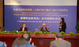 Universidade Zhejiang Gongshang da China manifesta interesse em cooperação no setor da Educação com Timor Leste