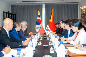 Primeiro Ministro Xanana Gusmão discute cooperação bilateral com homologo sulcoreano