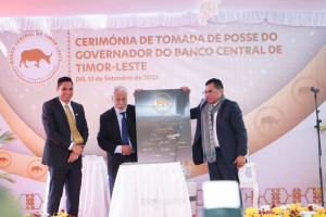  New Governor of the Central Bank of Timor Leste takes office