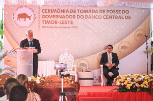  Tomada de Posse do Novo Governador do Banco Central de Timor Leste