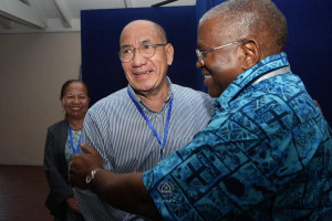  Minister Agio Pereira Strengthens bilateral cooperation with OACPS, Italy and Australia on the sidelines of the Pacific Islands Forum