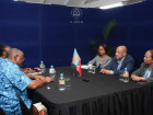 Minister Agio Pereira Strengthens bilateral cooperation with OACPS, Italy and Australia on the sidelines of the Pacific Islands Forum