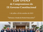 IX Governo Apresenta Relatório dos Primeiros 120 Dias do seu Mandato