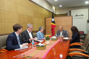  Ministro da Presidência do Conselho de Ministros discute cooperação bilateral com a Encarregada de Negócios da Embaixada da Austrália