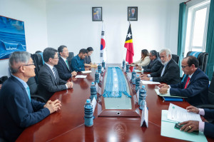  Prime Minister meets Korean Minister to discuss Cooperation on Reforestation and Environmental Preservation