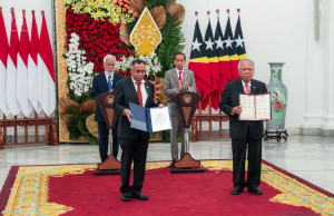  Timor Leste e Indonésia reforçam relações bilaterais e assinam acordos de cooperação