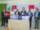 ONG Chinesa oferece 10 toneladas de equipamentos de proteção contra o dengue 