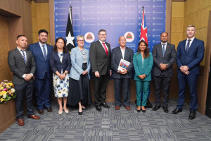  Timor Leste recebe a visita do Ministro Australiano Pat Conroy MP para fortalecimento das relações bilaterais e de cooperação
