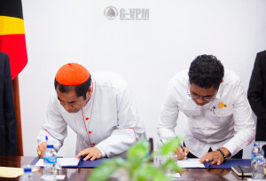  Governu asina akordu subvensaun anuál ho Konferénsia Episkopál Timorense