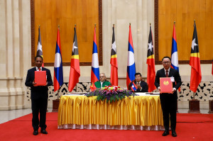  Timor Leste and Laos established Cooperation in Economy, Trade and Technology 
