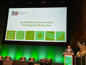  Prezidente EDTL Partisipa iha Semináriu kona ba Tranzisaun Klimátika no Enerjia Moos durante Simeira ASEAN Austrália