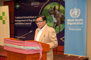 434670706 740585191531544 3834708453242063293 n 300x200 The Ministry of Health and WHO organised a technical seminar for health professionals on rabies management and control