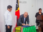 Vice-Primeiro-Ministro dá posse ao novo coordenador do Gabinete de Apoio à Sociedade Civil