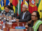 Minister Verónica das Dores attends the CPLP Labour and Social Affairs Ministers' Meeting