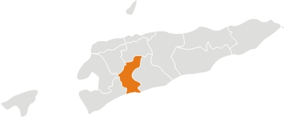 map ainaro Divisões Administrativas