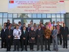 Timor-Leste and Indonesia at a meeting for border demarcation