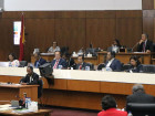 Presentation of the Eight Constitutional Government Program at the National Parliament