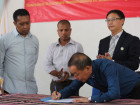 Governo assina parceria para produção de camarão no município de Ainaro