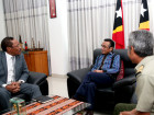 MD informs the President of the Republic Lú Olo on the development of F-FDTL and PNTL