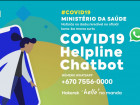 Ministério da Saúde lança serviço de mensagens instantâneas por WhatsApp (Chatbot) para informações sobre a COVID-19