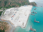 Konstrusaun Portu Baía Tibar atinje 50%