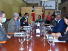 Government meets with development partners to discuss the plan for socio-economic recovery and national development