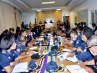 Primeiro-Ministro e Ministro do Interior Taur Matan Ruak realiza primeira reunião com a Estrutura do Comando-Geral da PNTL