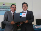 Japan and UNICEF offer computer equipment for national birth registration system