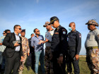 Vise-Ministru Interiór vizita postu fronteira sira iha Bobonaru